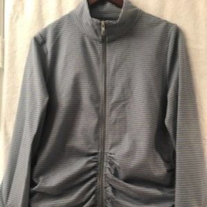 Grey stretch jacket